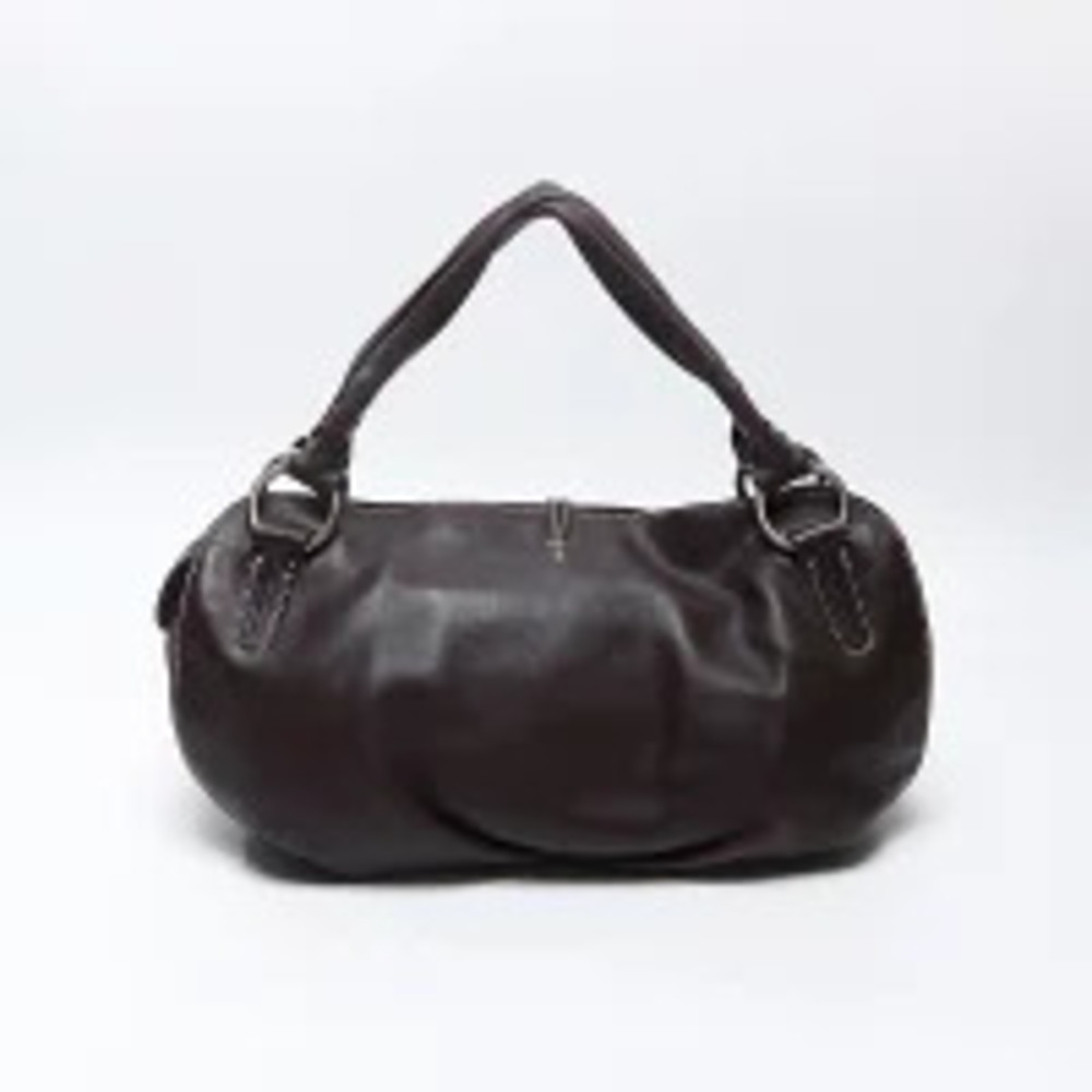 Celine Bitter Sweet Leather Handbag Brown View 3
